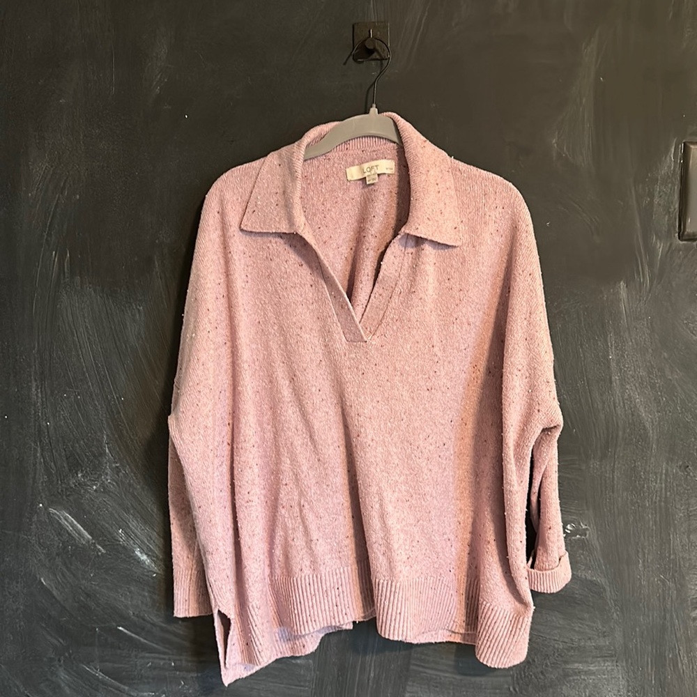 Lavender sweater size medium from Loft